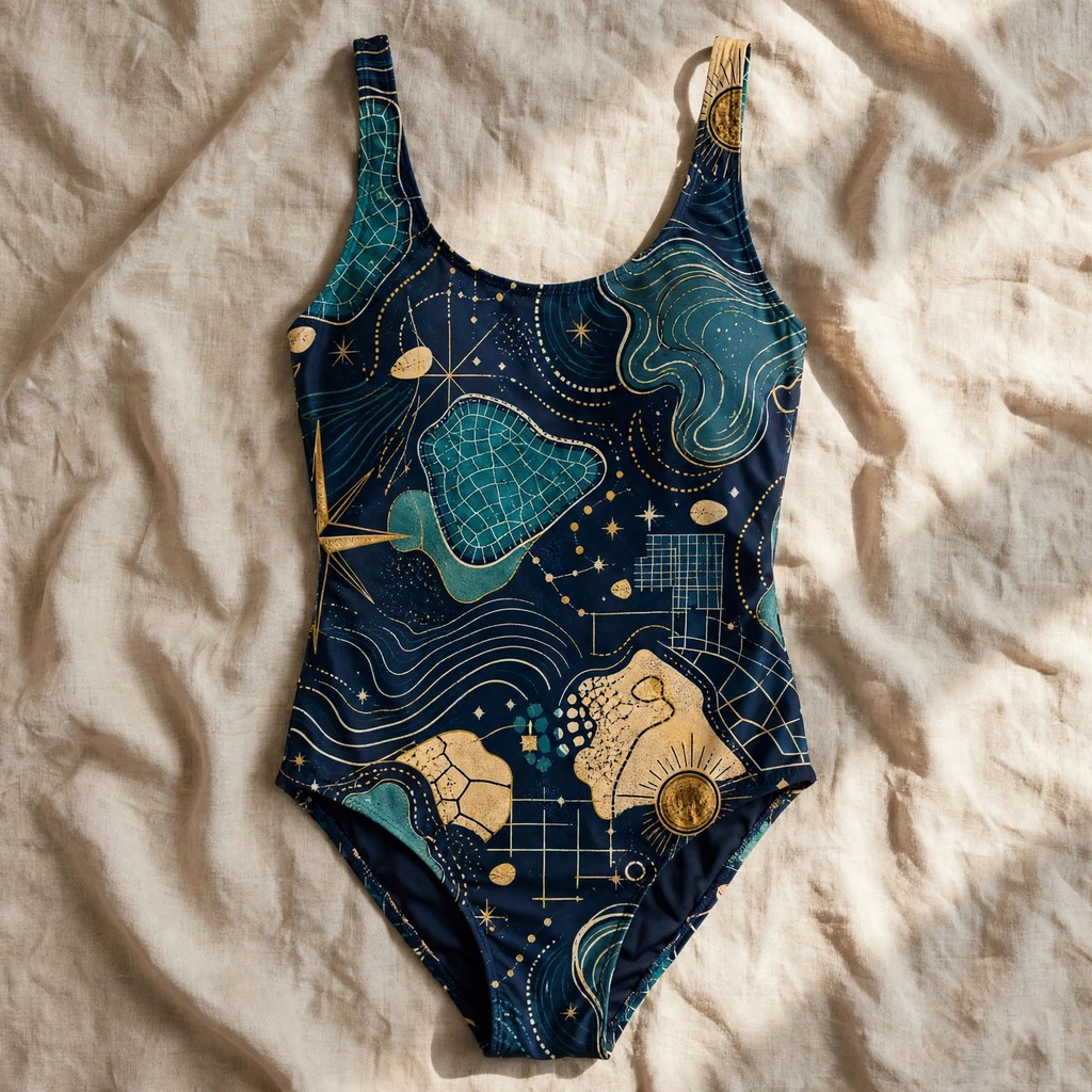 Zoitra After Hours Coordinates One-Piece Swimsuit — Swim & Resort from Zoitra Collective