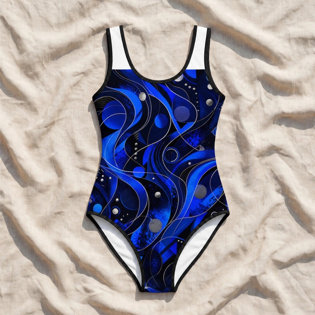 Zoitra Cobalt Current One-Piece Swimsuit — Swim & Resort from Zoitra Collective