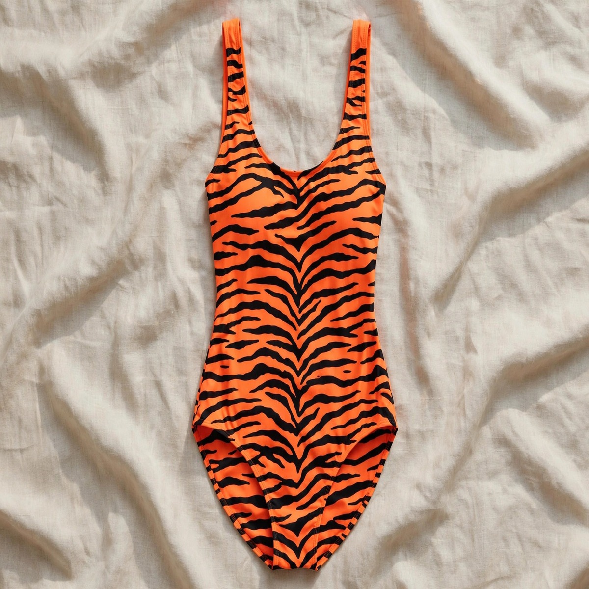 Zoitra Neon Tiger One-Piece Swimsuit — Swim & Resort from Zoitra Collective