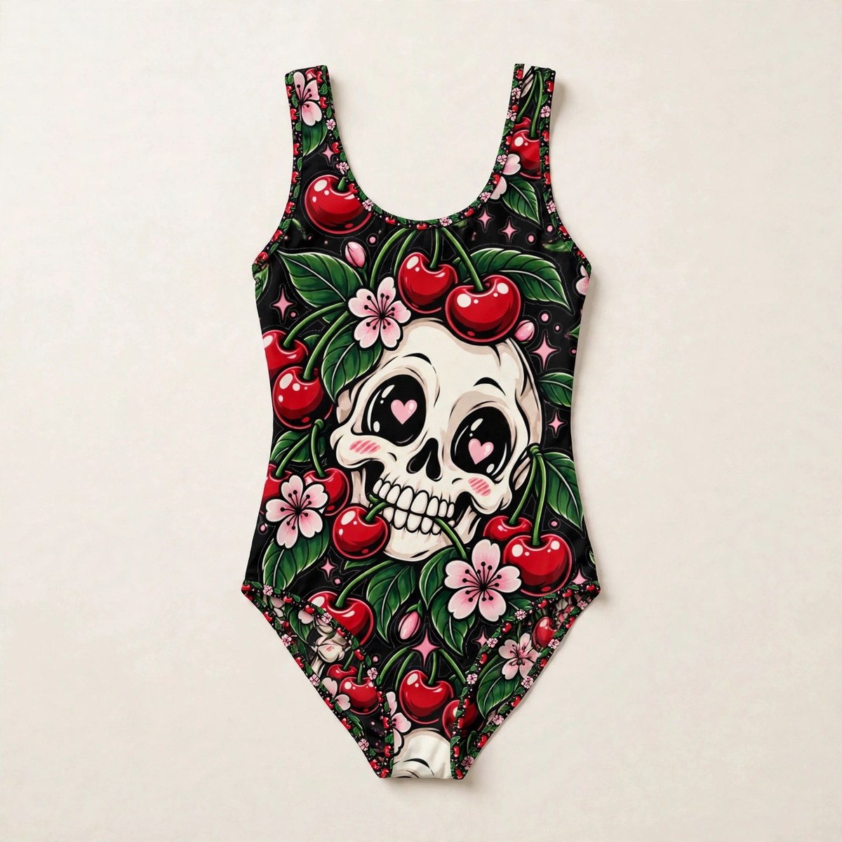 Zoitra Sakura Reaper One-Piece Swimsuit — Swim & Resort from Zoitra Collective