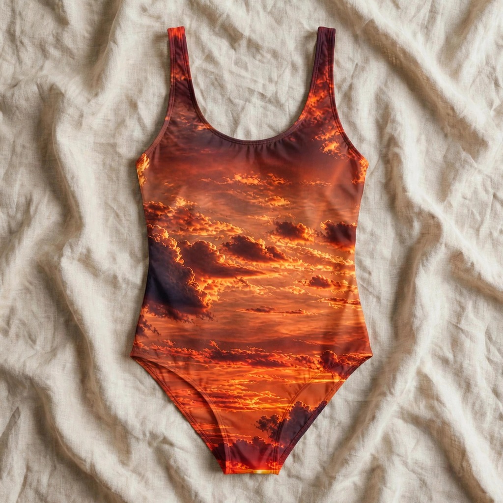 Zoitra Solar Flare One-Piece Swimsuit — Swim & Resort from Zoitra Collective