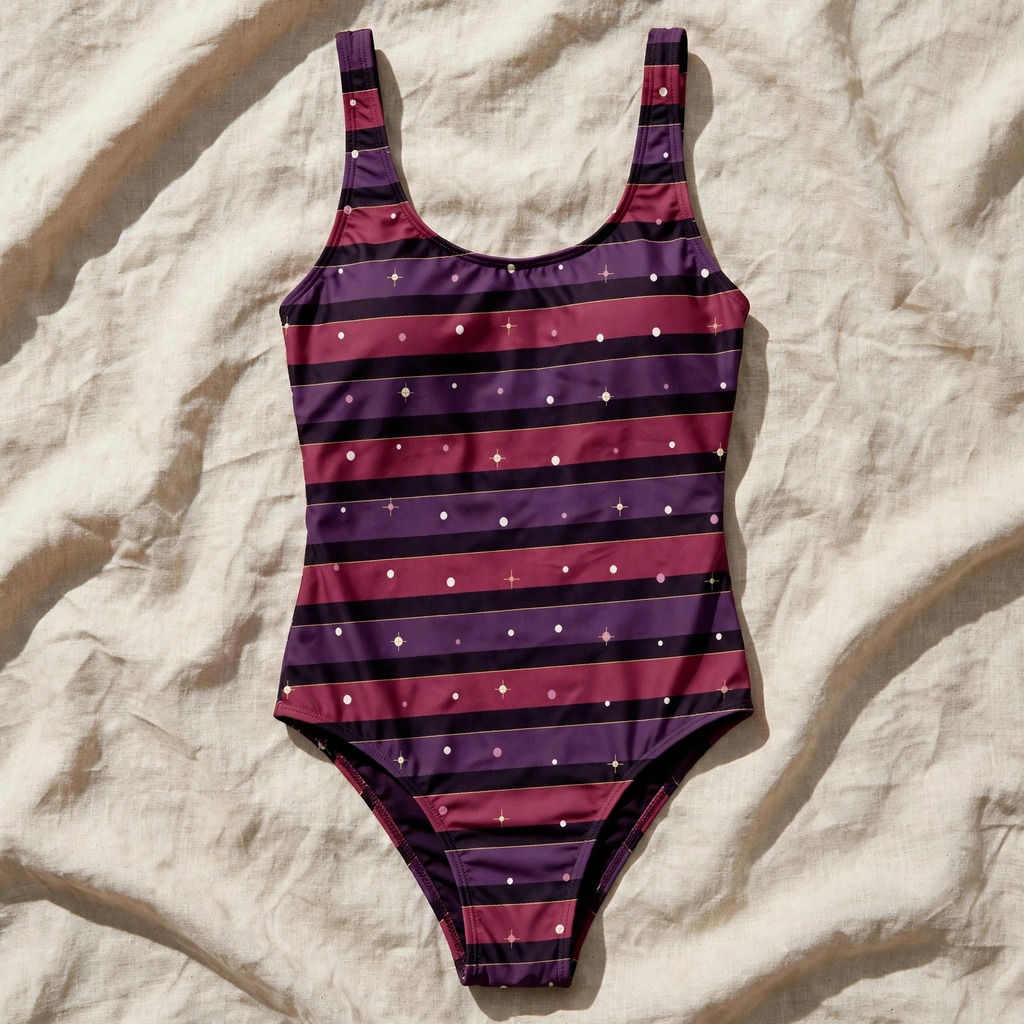 Zoitra Velvet Constellation One-Piece Swimsuit — Swim & Resort from Zoitra Collective